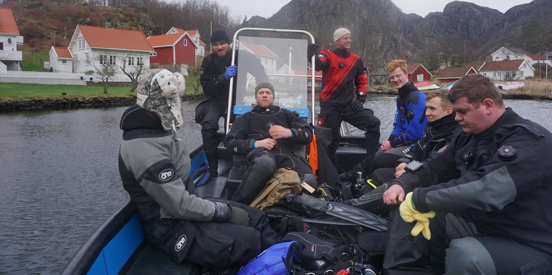 Bilde/illustrasjon om Flekkefjord dykkerklubb
