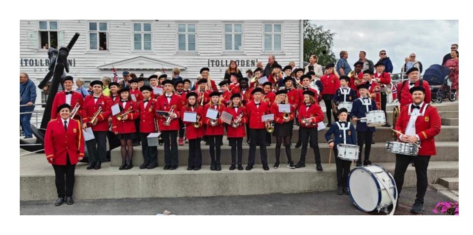 Bilde/illustrasjon om Flekkefjord Gutte- og Pikekorps